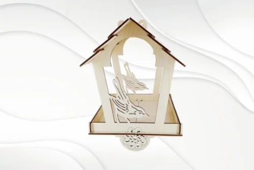Comederos para Pájaros - Patrones Vectoriales para Corte Láser | Plantillas Digitales CNC Glowforge