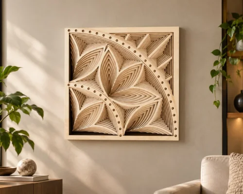 Multi-Layer Customizable Laser Cut Panel | Modern and Unique Decorative Art