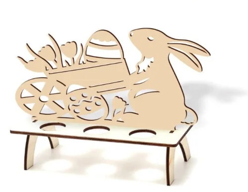 Porta Huevos de Pascua - Archivos SVG de Corte Láser para Glowforge y CNC - Plantillas Descarga Instantánea