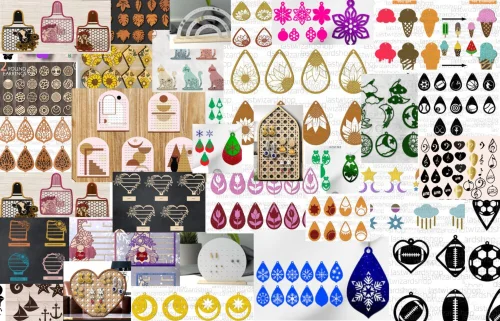 Superpack de aretes 77 elementos únicos y creativos