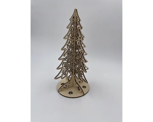 Árbolito de Navidad encantador con adornos perfectos, ideal para cumpleaños y regalos navideños.
