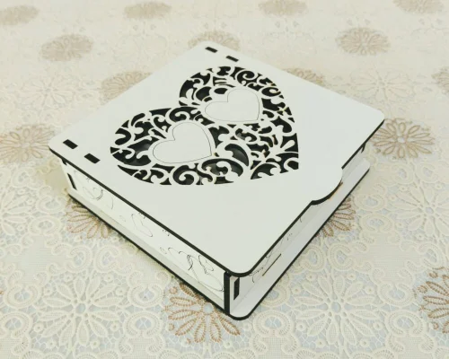 Caja de amor personalizada para regalar - Arte CNC láser de alta calidad