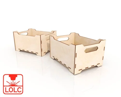 Custom Laser Cut Storage Box - Organize Your Creative Projects in Style
