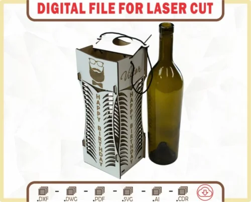 Caja de Vino Personalizada para Regalos | Diseño Único y Corte Láser