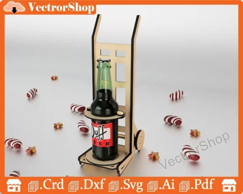 Regalo personalizado para papá: diseño láser en madera 3mm ideal para asadores y amantes del camping