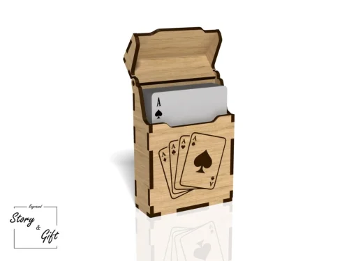 Caja para Cartas de Juego - Archivos para Corte Láser (Descarga Digital)
