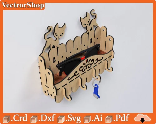 Colgador de Llaves Decorativo para Entrada - Organizador Estiloso y Práctico para Tu Hogar