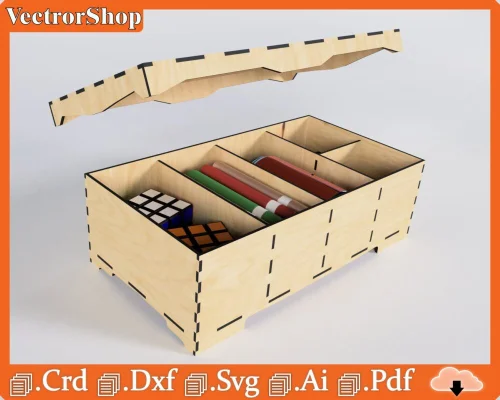 Cajas de Almacenamiento Personalizadas para Corte Láser: Baúles y Baulitos Decorativos para el Hogar