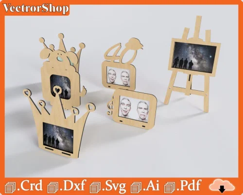 Cuadros Personalizados para Fotos - Plantillas de Corte Láser CNC de Alta Calidad