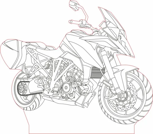 LED Motorcycle 2